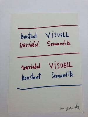 A.R. Penck - konstant variabel visuell semantik kopen? Bied vanaf 145!