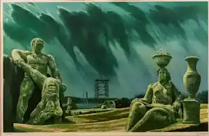 Carel Willink - Ingelijste litho: 'Evenwicht der krachten' kopen? Bied vanaf 625!