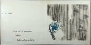 Ger Lataster - Ets, Neruda Map - Ingelijst (Groot) kopen? Bied vanaf 1!