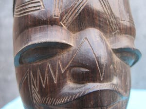 Afrikaans - Buste van een krijger. kopen? Bied vanaf 20!