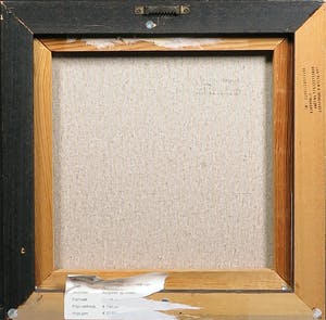 Jan Peter van Opheusden - Acrylverf op linnen, Onzichtbaar, Ingelijst kopen? Bied vanaf 10!