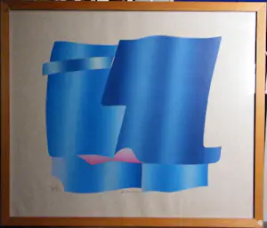 Wim Koster - LOT van 3 - sjabloondrukken - INGELIJST - 204-193-181 kopen? Bied vanaf 45!