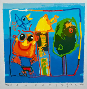 Ad Verstijnen - Zonder titel kopen? Bied vanaf 40!