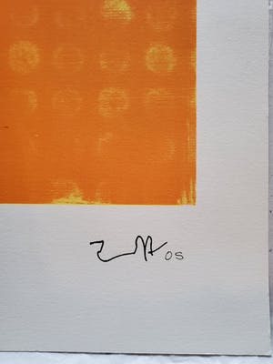 Jorg Immendorff - Maureraffe, signiert, datiert und e.a. kopen? Bied vanaf 440!