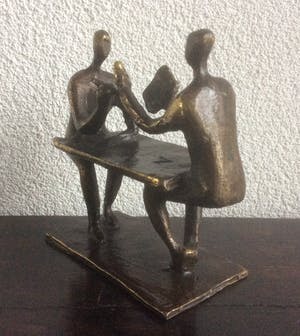 Corry Ammerlaan - MASSIEF BRONZEN BEELD kopen? Bied vanaf 40!