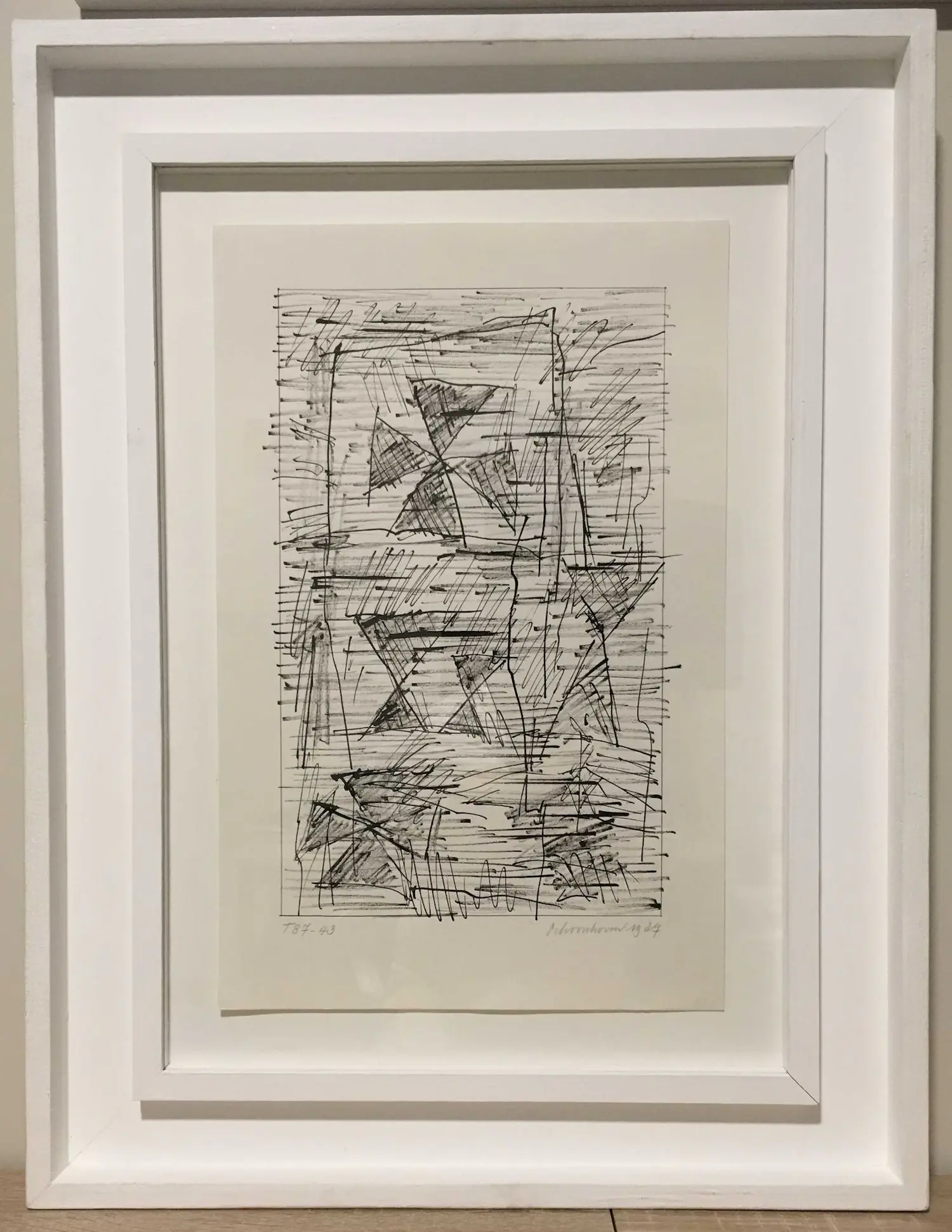 Auction results of Jan Schoonhoven | Kunstveiling.nl