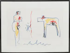 Anton Heyboer - Man en Hond kopen? Bied vanaf 300!