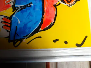 Herman Brood - ZEEFDRUK BLAUWE BROEK kopen? Bied vanaf 200!