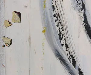 Tanja Smit - Olieverf op doek, Figuur tegen witte achtergrond (Zeer groot) kopen? Bied vanaf 1!