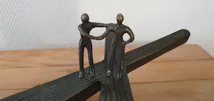 Corry Ammerlaan - Op scheiding van wegen -bronzen versie kopen? Bied vanaf 1!