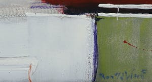 Ron van der Werf - Handbewerkte zeefdruk gelijmd op kunststof op doek, Building (met ophangsysteem) kopen? Bied vanaf 1!