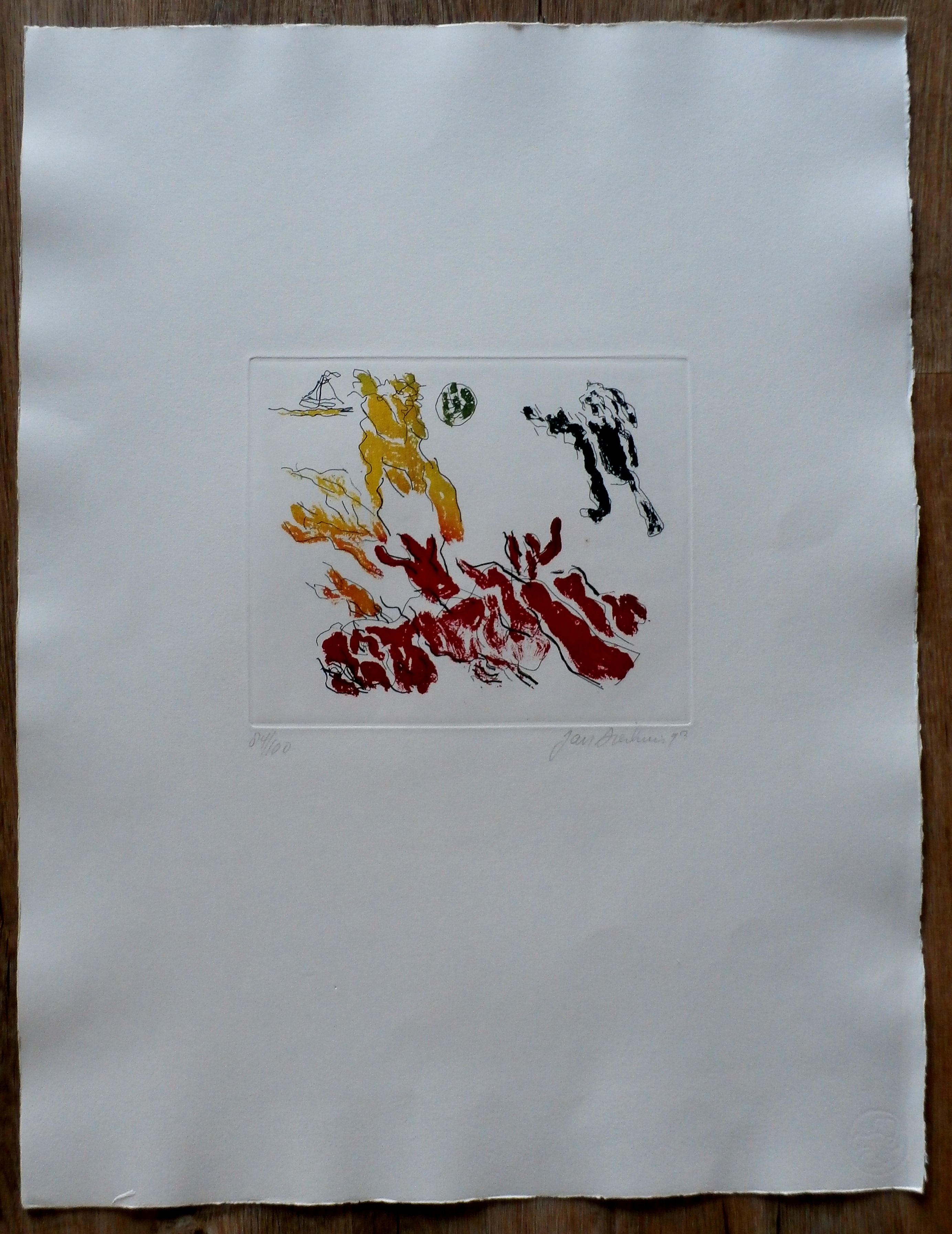 Jan Sierhuis - ets/aquatint: Gelderse grafiekmap - 1993 kopen? Bied vanaf 65!