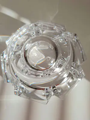 Orrefors - zware kristallen schaal, Lars Hellsten kopen? Bied vanaf 39!