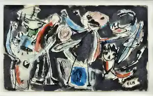 Jan Elburg - 'Dansend figuur' verkauft für € 350!