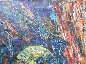 Riemko Holtrop - Expressionistisch stilleven kopen? Bied vanaf 79!