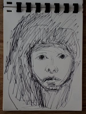 Gerard Fieret - Schetsboekje incl 8 tekeningen(4 handgesigneerd) - 1975 kopen? Bied vanaf 375!