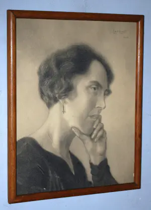 Louis Rempt - portret van een vrouw 1933 kopen? Bied vanaf 50!