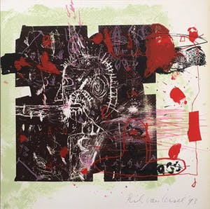 Rik van Iersel - Litho, Zonder titel kopen? Bied vanaf 1!