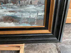 Frans Manders - Winter in Brabant. kopen? Bied vanaf 275!