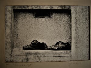 Niet of onleesbaar gesigneerd - Intrigerende originele SilverPrint "Père-Lachaise 1986" gesigneerd kopen? Bied vanaf 10!
