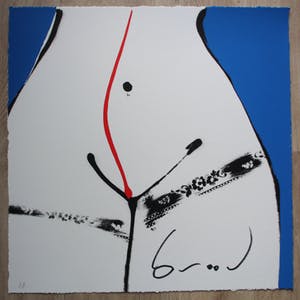 Herman Brood - Zeefdruk: Hips kopen? Bied vanaf 225!