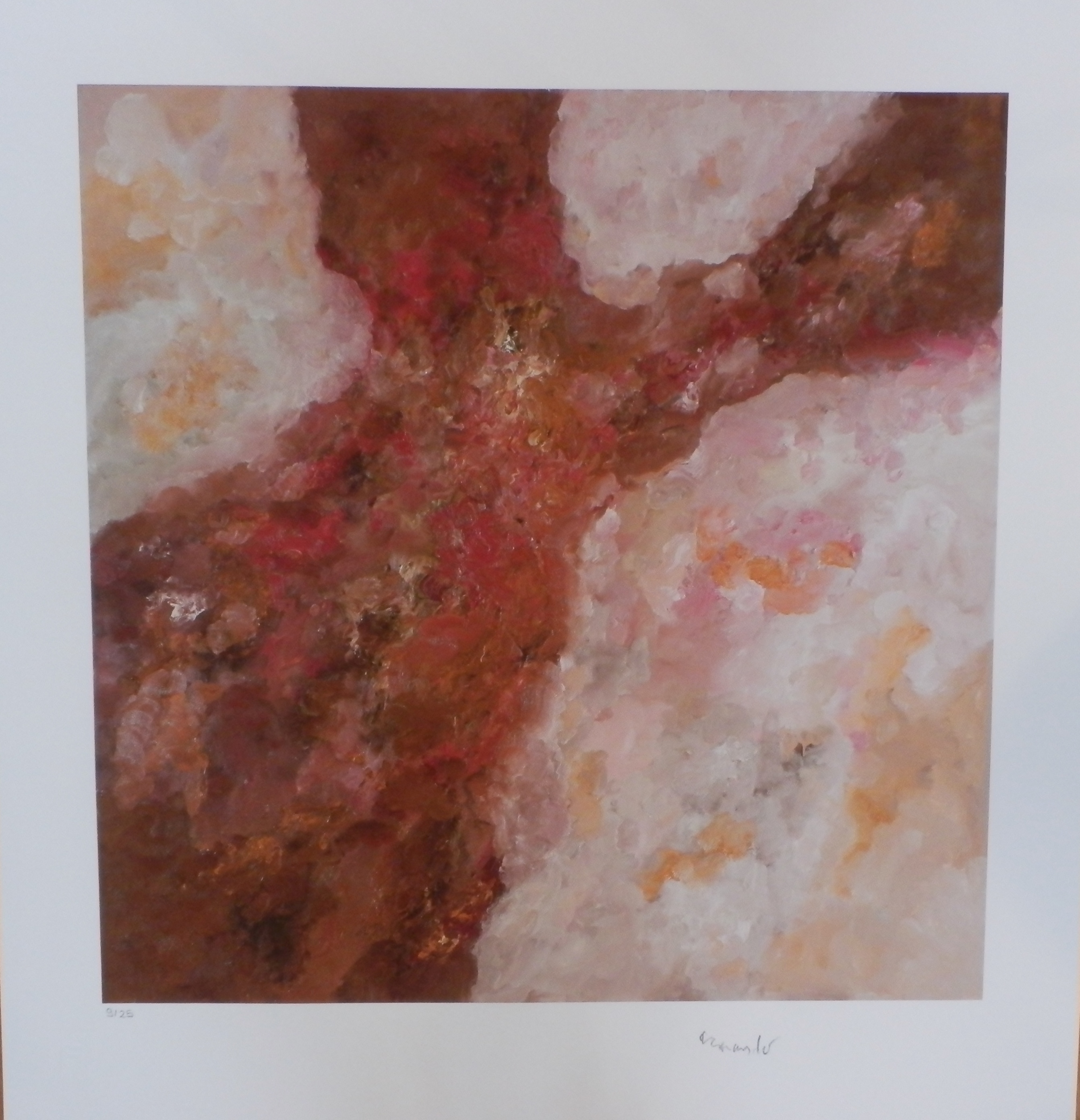 Armando - Kleurengiclee DER BAUM Handgesigneerd SLECHTS 25 EX.!!! verkocht voor € 1!