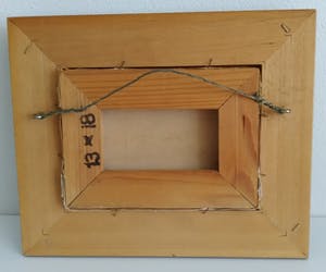 Henner Knauf - (1901-1974) boerderij aan het water, olieverf op doek kopen? Bied vanaf 35!