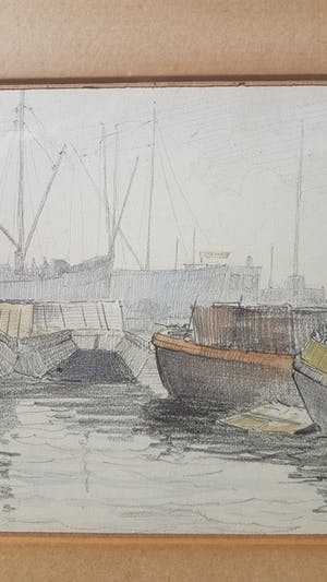 Jan Kelderman - Havengezicht Amsterdam kopen? Bied vanaf 40!