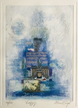 Nissan Engel - Leipzig (fraaie zeefdruk met reliëf) kopen? Bied vanaf 55!