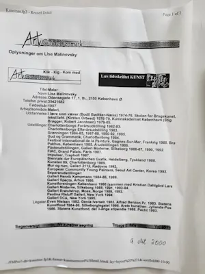 Lise Malinovsky - Abstract kopen? Bied vanaf 125!