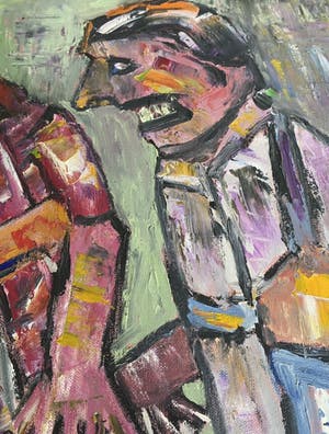 Niet of onleesbaar gesigneerd - J. Lagendijk - Voetballers kopen? Bied vanaf 1!