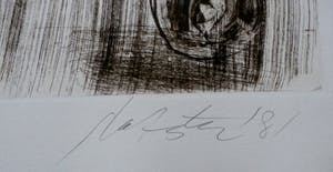 Ger Lataster - Ger Lataster - grote ets met tekstblad: Neruda - 1981 kopen? Bied vanaf 75!