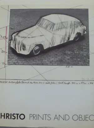 Christo - Vier uitgaven van Christo en Jaenne Claude, samen met 12 kunstkaarten kopen? Bied vanaf 50!