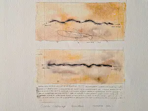 Carla Kleekamp - Unieke (1 exemplaar) - handgekleurde Ets & Aquatint - GROOT! kopen? Bied vanaf 24!