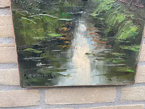 Gerardus Johannes Ernens - Bosbeek. kopen? Bied vanaf 125!