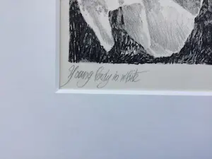 Peter Vos - “Young Lady in White” kopen? Bied vanaf 200!