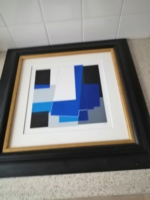 Henk van Trigt - Prachtig abstract schilderij topwerk kopen? Bied vanaf 175!