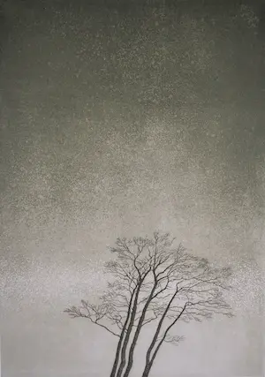 Abraham Lüttger - Bomen in de groene dageraad kopen? Bied vanaf 70!