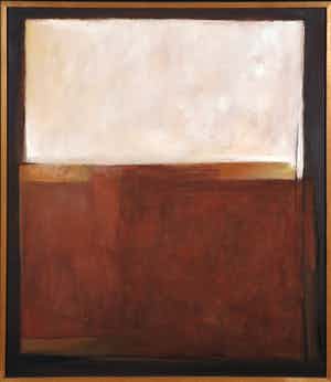 Paul Maas - Olieverf op doek, Compositie - Ingelijst verkocht voor € 1!