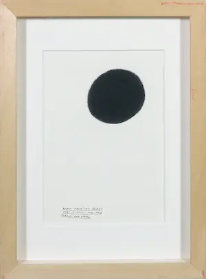 AcheterMarijn van Kreij - & Navid Nuur - Inkt op papier, Apart of the secret that it holds...? Enchérissez de 400!