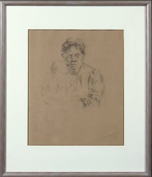 Frederika Broeksmit - Potloodtekening, Figuur kopen? Bied vanaf 1!