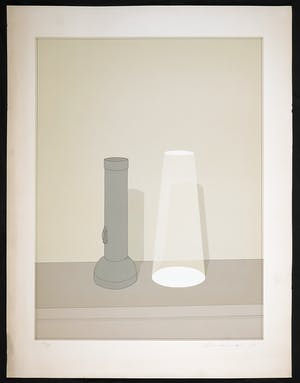 Jeroen Henneman - Litho, Zonder titel (Zaklamp) kopen? Bied vanaf 50!