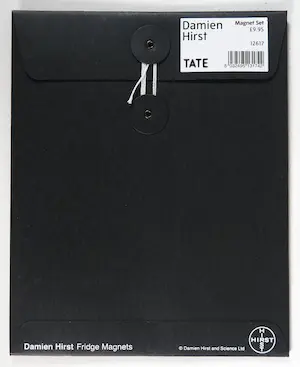 Damien Hirst - Setje merchandise, Kaartensets, flipboekje, set magneten en tote-bag kopen? Bied vanaf 1!
