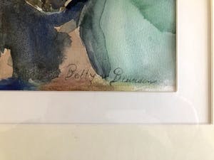 Betty van Beurden - Vrouw poserend - Aquarel, Ingelijst kopen? Bied vanaf 60!