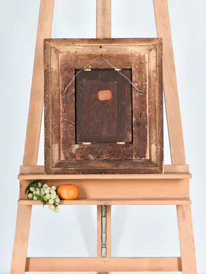 Charles Leickert - Stadsgezicht in de zomer - Ingelijst kopen? Bied vanaf 3950!