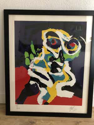 Karel Appel - Seven summer days verkocht voor € 1199!
