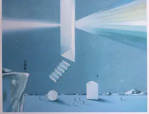 Josse Goffin - Prismatique | druk in beperkte oplage - ingelijst kopen? Bied vanaf 1!