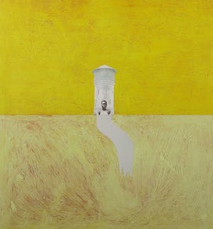 Kees Landa - Litho, Zonder titel II - Ingelijst kopen? Bied vanaf 40!