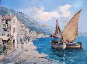 Jan Bevort - Mediterraans Lanschap verkocht voor € 60!