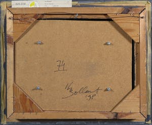 Jan Bollaert - Gemengde techniek op kaft, De man van gisteren - Ingelijst kopen? Bied vanaf 40!